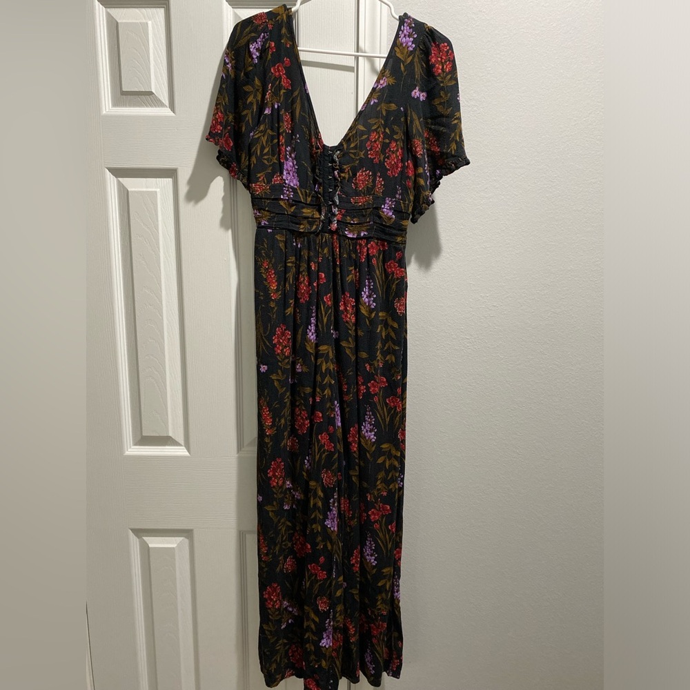 American Eagle Floral Jumpsuit